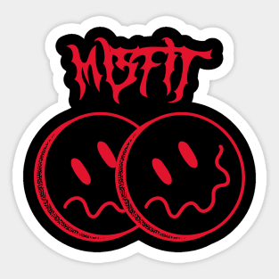 Misfit Sticker